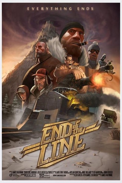 Cubierta de Team Fortress 2: End of the Line