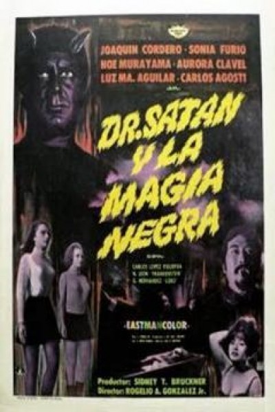 Caratula, cartel, poster o portada de Dr. Satán y la magia negra