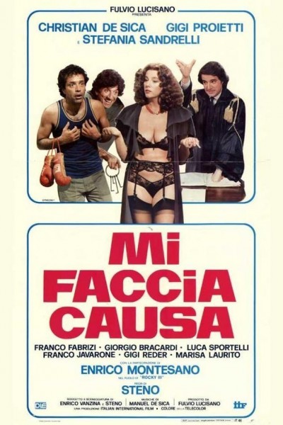 Caratula, cartel, poster o portada de Mi faccia causa