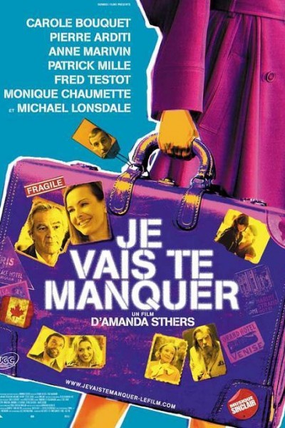 Caratula, cartel, poster o portada de Je vais te manquer (You\'ll Miss Me)