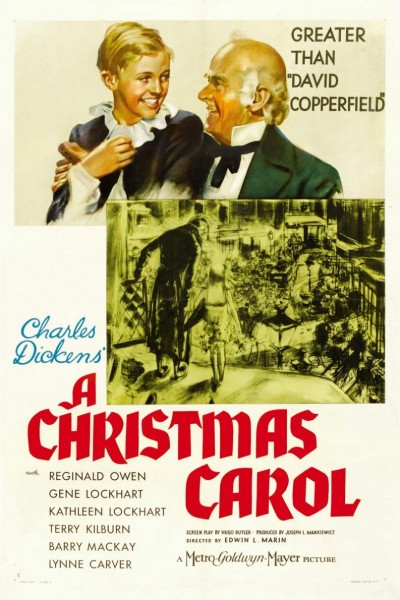 Caratula, cartel, poster o portada de Cuento de Navidad