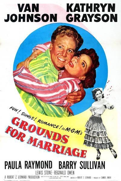 Caratula, cartel, poster o portada de Grounds for Marriage