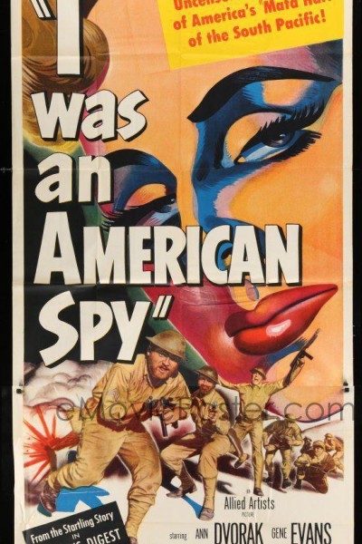 Caratula, cartel, poster o portada de Yo fui espía americana