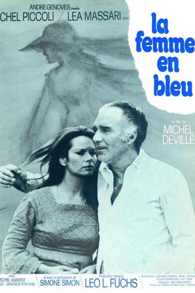 Caratula, cartel, poster o portada de La dama de azul
