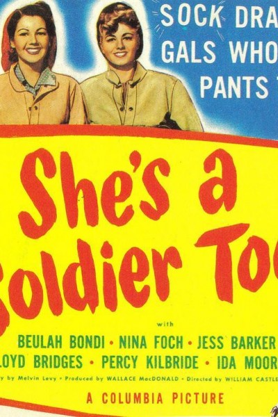 Caratula, cartel, poster o portada de She\'s a Soldier Too