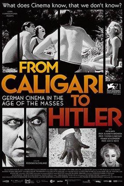 Caratula, cartel, poster o portada de De Caligari a Hitler