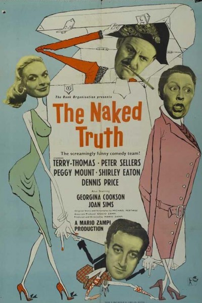 Caratula, cartel, poster o portada de La verdad al desnudo