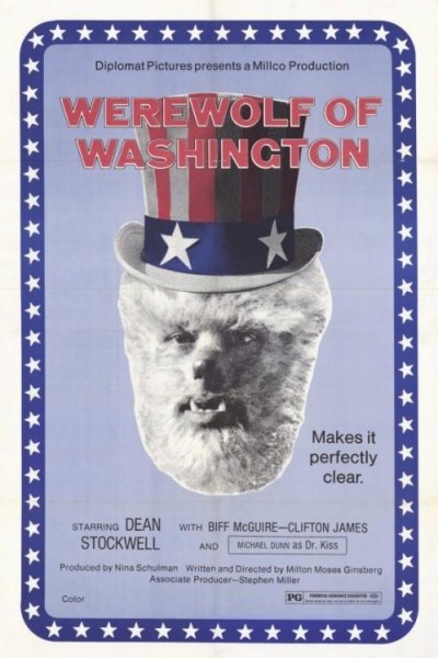Caratula, cartel, poster o portada de El hombre lobo de Washington