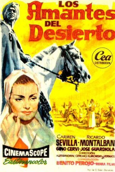 Caratula, cartel, poster o portada de Los amantes del desierto