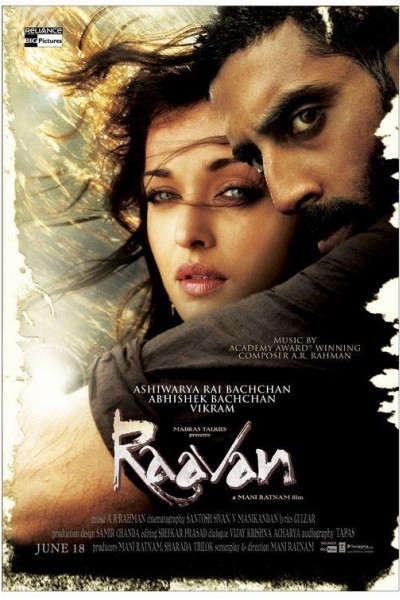 Caratula, cartel, poster o portada de Raavan