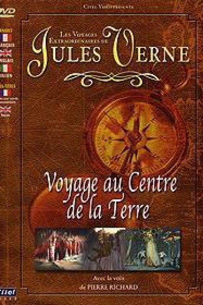 Cubierta de Los viajes fantásticos de Julio Verne: Viaje al centro de la Tierra