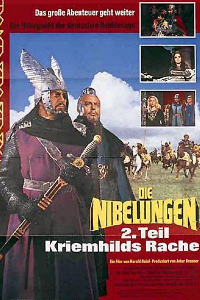 Caratula, cartel, poster o portada de Los nibelungos, 2ª parte: la venganza de Krimilda