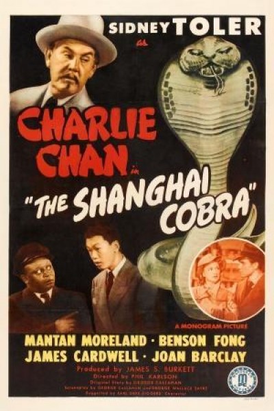 Caratula, cartel, poster o portada de Charlie Chan en La Cobra de Shangai