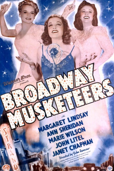 Caratula, cartel, poster o portada de Broadway Musketeers