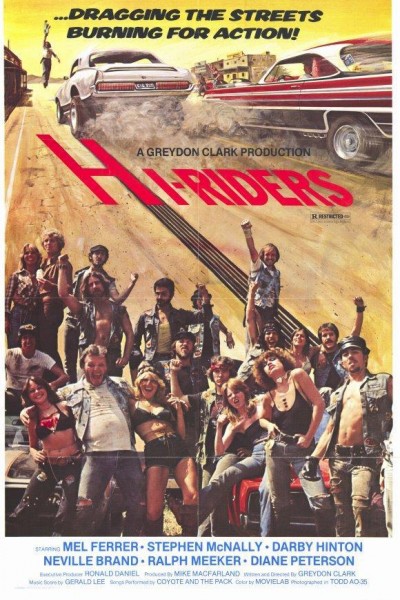 Caratula, cartel, poster o portada de Hi-Riders (Los intrépidos salvajes)