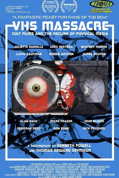 Caratula, cartel, poster o portada de VHS Massacre: Cult Films and the Decline of Physical Media