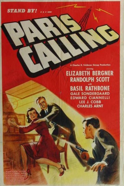 Caratula, cartel, poster o portada de Paris Calling