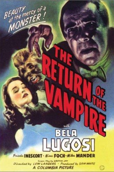 Caratula, cartel, poster o portada de El retorno del vampiro