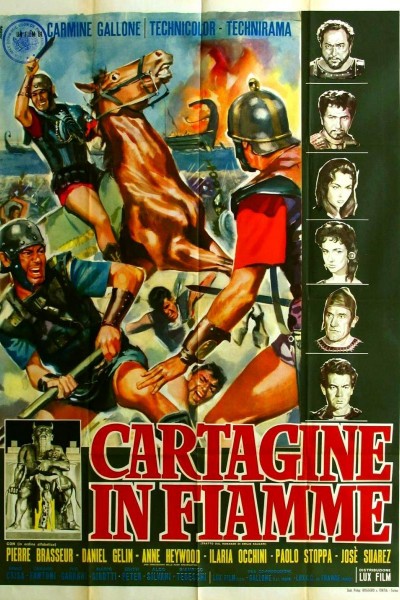 Caratula, cartel, poster o portada de Cartago en llamas