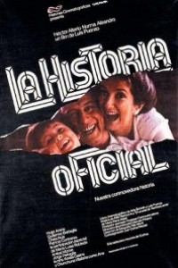 Caratula, cartel, poster o portada de La historia oficial