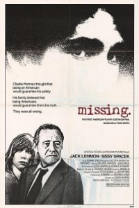 Caratula, cartel, poster o portada de Missing (Desaparecido)