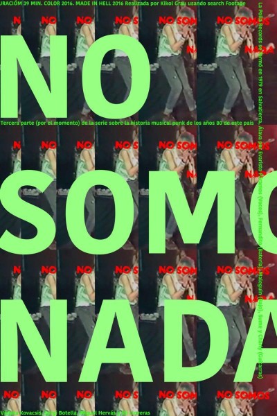 Caratula, cartel, poster o portada de No somos nada