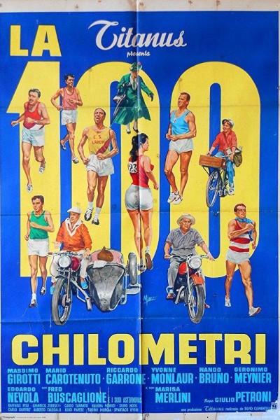 Caratula, cartel, poster o portada de La cento chilometri (AKA La 100 chilometri)