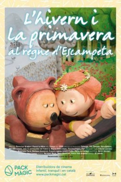 Caratula, cartel, poster o portada de L\'hivern i la primavera al regne d\'Escampeta