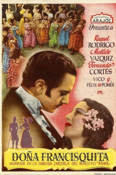 Caratula, cartel, poster o portada de Doña Francisquita