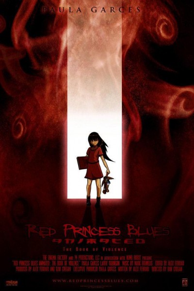 Cubierta de Red Princess Blues Animated: The Book of Violence