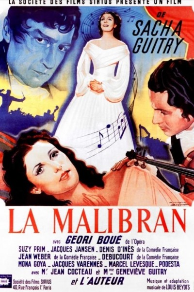 Caratula, cartel, poster o portada de La Malibrán