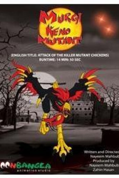 Cubierta de Attack of the Killer Mutant Chickens
