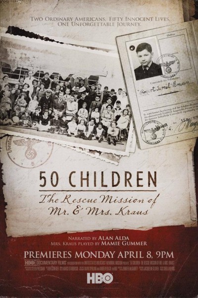 Caratula, cartel, poster o portada de 50 niños: la misión de rescate del Sr. y la Sra. Kraus
