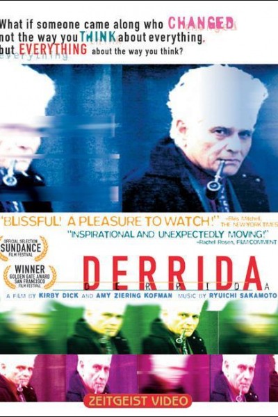 Caratula, cartel, poster o portada de Derrida