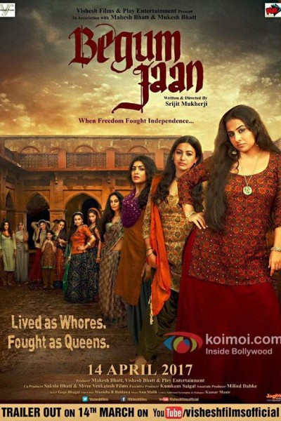 Caratula, cartel, poster o portada de Begum Jaan