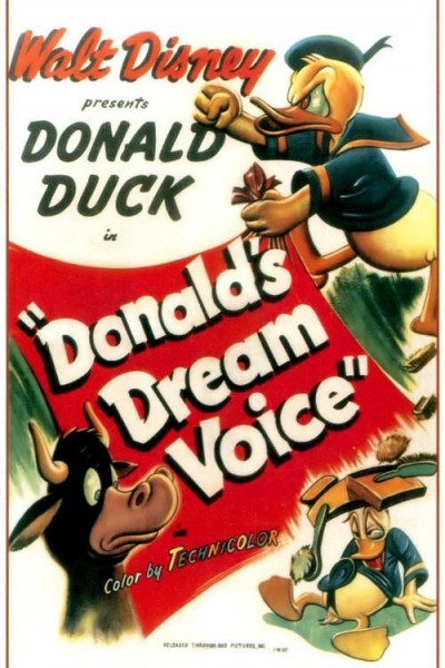 Caratula, cartel, poster o portada de El pato Donald: La voz de ensueño de Donald