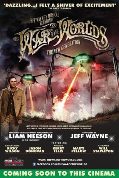 Caratula, cartel, poster o portada de Jeff Wayne\'s Musical Version of the War of the Worlds Alive on Stage! The New Generation