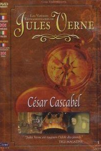 Cubierta de Los viajes fantásticos de Julio Verne: César Cascabel