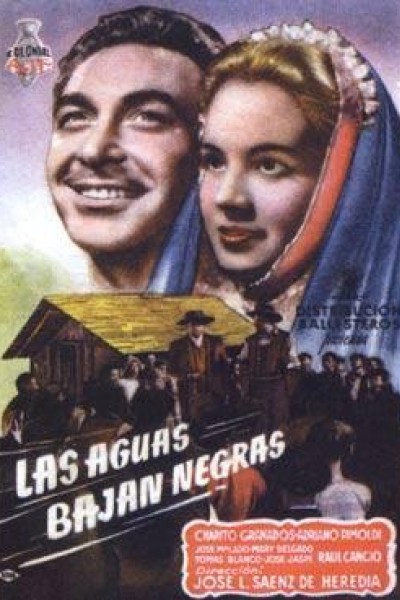 Caratula, cartel, poster o portada de Las aguas bajan negras