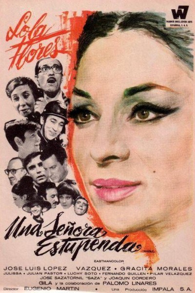 Caratula, cartel, poster o portada de Una señora estupenda