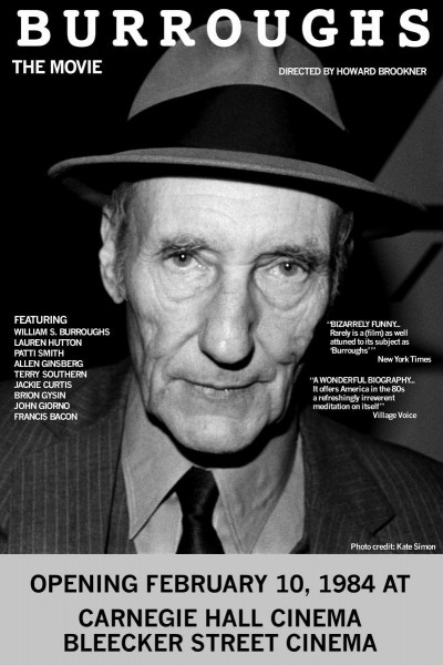 Caratula, cartel, poster o portada de Burroughs: The Movie