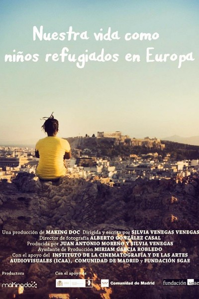 Cubierta de Nuestra vida como niños refugiados en Europa