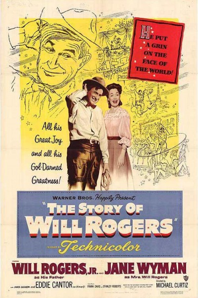 Caratula, cartel, poster o portada de La historia de Will Rogers