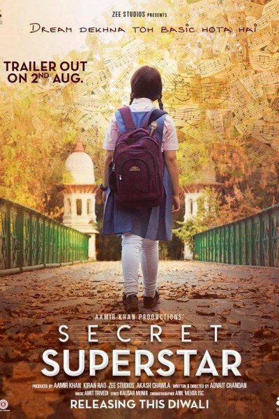 Caratula, cartel, poster o portada de Secret Superstar