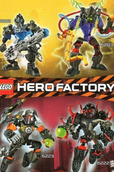 Caratula, cartel, poster o portada de Hero Factory