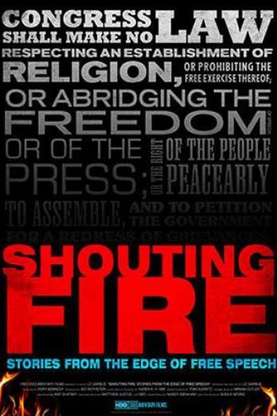 Cubierta de Shouting Fire: Stories from the Edge of Free Speech