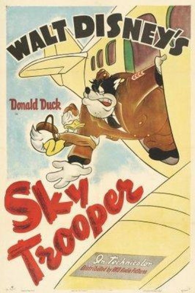 Caratula, cartel, poster o portada de El pato Donald: Fuerzas aéreas