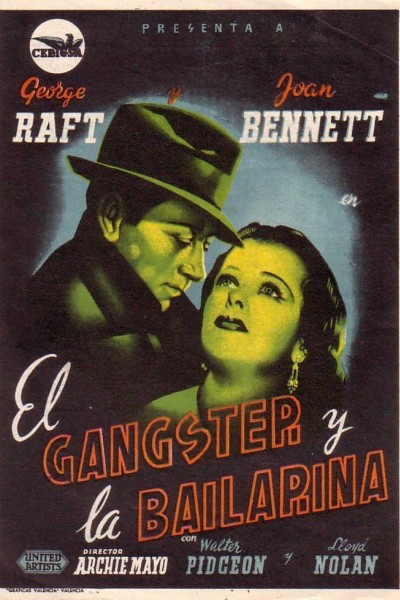 Caratula, cartel, poster o portada de El gangster y la bailarina