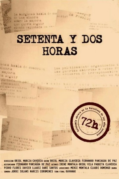Cubierta de Setenta y dos horas: Autonomía obrera en la Barcelona de los 60