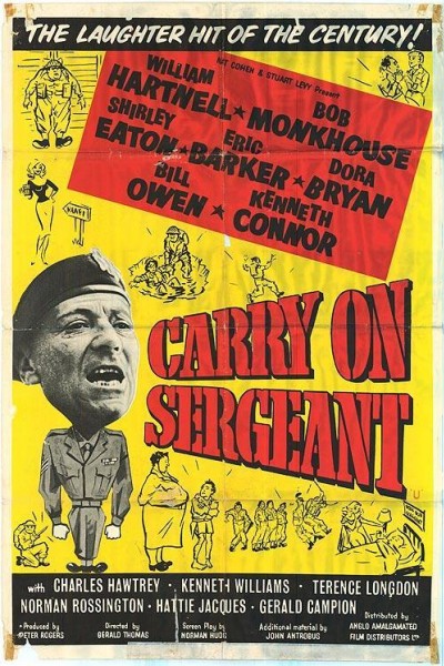 Caratula, cartel, poster o portada de Carry on Sergeant